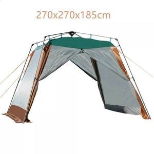 <span class=keywords><strong>Tenda</strong></span> da campeggio a maglia traspirante <span class=keywords><strong>per</strong></span> 8-10 persone a prova di UV impermeabile a doppio strato <span class=keywords><strong>tenda</strong></span> da <span class=keywords><strong>esterno</strong></span> Anti-zanzara - Product Image 3