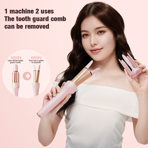 เครื่องม้วนผมอัตโนมัติแบบหมุนได้2-in-1เครื่องหนีบผมหลายแบบม้วนขนาด32มม. - Product Image 3