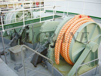 Applicable au treuil d'amarrage hydraulique à double tambour 20T en polyester ou en polyamide