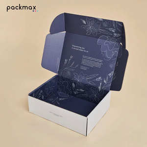 Boîte à avion en carton rigide écologique de haute qualité avec logo pour emballage alimentaire et colis repas - Product Image 4