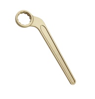 Clé à douille à poignée courbée antidéflagrante de qualité industrielle en bronze d'aluminium/cuivre au béryllium