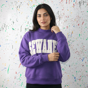 เสื้อฮู้ด SEWANEE สำหรับฤดูหนาว ผ้าฝ้าย 100% สีขาว ปักลายแบบแอพพลิเค่ สไตล์วินเทจ ฮายสตรีท แห้งเร็ว ระบายอากาศได้ดี เส้นด้ายละเอียด - Product Image 1