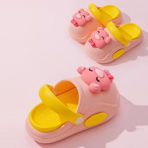 Sandales d'été pour enfants <span class=keywords><strong>EVA</strong></span> <span class=keywords><strong>Little</strong></span> Bear, chaussures à bout ouvert pour garçons et filles, dessin animé, antidérapantes, à semelle épaisse et souple, pour l'intérieur et l'extérieur - Product Image 3
