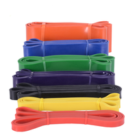 FDFIT Latex TPE Fitness Gym y Home Pull-Up Power Assist Resistance Band set con logotipo y colores personalizados
