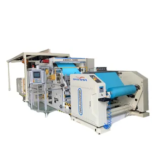 High speed non woven consumables medical Hot Melt Glue Scraping Coating laminating machine