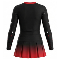 Nuevos Conjuntos de Uniformes de Animadoras Juveniles al por Mayor, Personaliza Tu Propio Diseño, Diseño Brillante de Moda, Uniformes de Animadoras de Mujer en Spandex/Poliéster