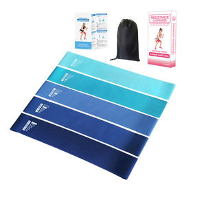 <span class=keywords><strong>Bande</strong></span> de résistance en TPE, latex et silicone, couleur arc-en-ciel, pour exercices, squats, étirements, fitness, yoga, massage, modèle de santé - Product Image 6