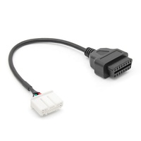 Cable de conexión OBD de 20 pines a 16 Pines, conector OBD2, adaptador de diagnóstico Compatible con Tesla 2019, modelo