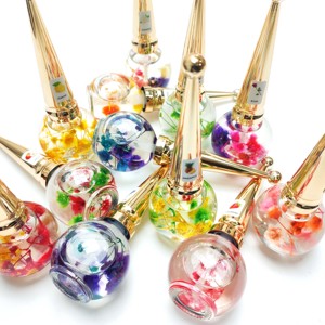 Tasse de luxe en diamant Séchoir naturel personnalisé <span class=keywords><strong>Fleur</strong></span> Nutrition Bloom Huile de cuticule Traitement Logo personnalisé Huile de soin des ongles en vrac - Product Image 4