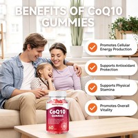 Compléments alimentaires en gros : Gommes de CoQ10 pour la santé cardiaque et les antioxydants – Gommes de compléments OEM