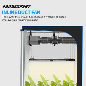 Longwell chính xác thiết kế EC 6 inch Nhựa Duct người hâm mộ 48V thường vụ gắn kết công nghệ thông gió cho trang trại chất lượng không khí nâng cao - Product Image 2