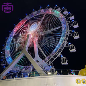 Lumières décoratives LED de grande roue à changement de couleur pour les parcs d'attractions et l'éclairage décoratif des parcs - Product Image 5