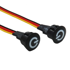 12V 5V 3.3V Đen Một Chiều Đèn LED Hai Chiều Cảm Ứng Công Tắc Điều Chỉnh Độ Sáng - Product Image 1