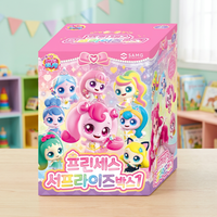 Boîte surprise Samg Princess Teenieping Saison 6, jouet en boîte mystère aléatoire pour enfants de 7 à 12 ans, thème fantastique