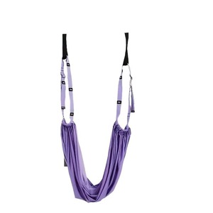 Sangle de yoga violette, rose, verte, à suspendre à la porte, pour exercices de flexion dorsale, de fitness et de mise en forme du corps - Product Image 3