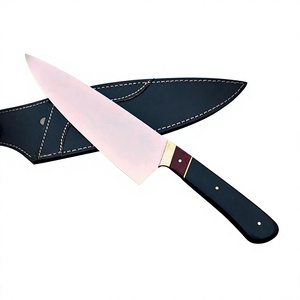 Couteau de cuisine en acier Damas en promotion – Couteaux de chef allemands en acier inoxydable pour la maison, idéaux pour couper les légumes et la viande - Product Image 4