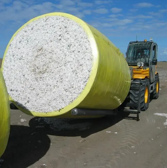 Professional Cheap Factory Round Module Cotton Wrap Film For Cotton Picker
