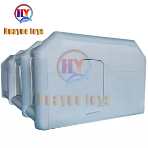 Cabina di spruzzo gonfiabile per auto giocattolo di parcheggio tenda gonfiabile bolla Garage all'aperto - Product Image 3