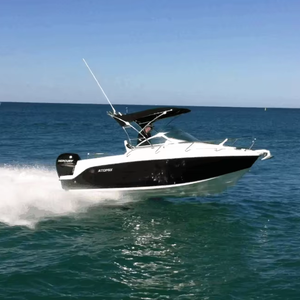 <span class=keywords><strong>Petit</strong></span> <span class=keywords><strong>bateau</strong></span> de pêche sport en fibre de verre à console centrale - Product Image 1