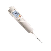 Manufacturer Supply Food Temperature Meter & Core Thermometer LCD Display Accurate Testo106 IP67 Rated