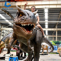 SG-KN-2101702 Carnotaurus Animatronique Chasseur de la Période Crétacée, Dinosaure Animé
