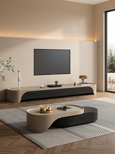 Gabinetes de TV universales de alta calidad Montaje de piso de panel moderno para <span class=keywords><strong>televisores</strong></span> Ángulos ajustables para sala de estar Dormitorio Económicamente - Product Image 4