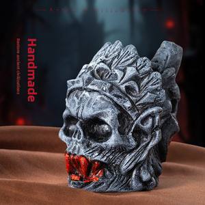 Accesorio de <span class=keywords><strong>disfraz</strong></span> de Halloween fantasma fuerte silbato de muerte <span class=keywords><strong>azteca</strong></span> auténtico - Product Image 1