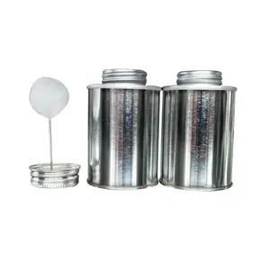 237ml(8oz) screw top tin cans cap with dauber