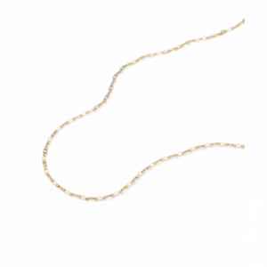 Collier audacieux de style boyfriend, motif géométrique, plaqué or, serpent avec zircon, diamant, perle, accessoire tendance pour les fêtes religieuses - Product Image 1