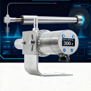 Non-Contact Industrial Temperature Sensor Laser Targeting 150~800 Range 0.5%T Accuracy IP65 Stainless Steel OLED Display RS485 - Product Image 1