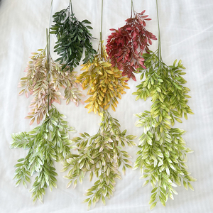 09 resistente decorazione da giardino per interni/esterni in plastica artificiale di erba di grano arbusto pannello verde parete piante matrimoni - Product Image 3