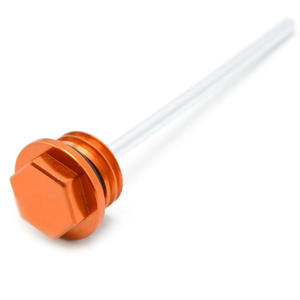 Nouveau bouchon d'huile et jauge décoratifs de haute qualité pour modification de moto KL - Product Image 4