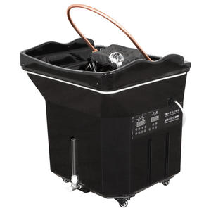 صالون تجميل سبا كرسي الشامبو معدات حوض متنقلة مريحة 60 لتر تخزين المياه اليابانية رئيس الشامبو سبا أحواض السلطانية - Product Image 6