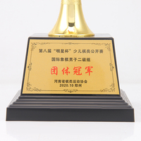 Usine Design Simple Métal Trophée Collection Décor Cadeau D'affaires Souvenir Trophées Activités De Promotion Trophée Personnalisé OEM