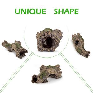 ของตกแต่งตู้ปลา <span class=keywords><strong>Hygger</strong></span> ทำจากเรซิ่นโพลี รูปทรงลำต้นไม้ สำหรับตู้ปลาขนาดไม่เกิน 20 แกลลอน - Product Image 3