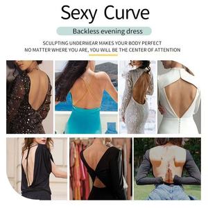 Waist Trainer Deep V Neck Sexy Seamless <strong>Strapless</strong> <strong>Backless</strong> Sleeveless Underwear <strong>Shapewear</strong> Women's Bodysuit Corset Femme - Product Image 6