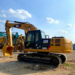 รถขุดตีนตะขาบไฮดรอลิกมือสอง Caterpillar CAT 320D 320GC 320GX ขนาด 20 ตัน สำหรับงานก่อสร้าง ขาย - Product Image 1