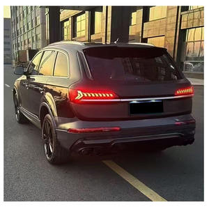 Ailes de capot phares LED feux arrière diffuseur 2006-2015 Q7 rénovation mise à niveau vers <span class=keywords><strong>2023</strong></span> + RSQ7 Bodykit pour <span class=keywords><strong>Audi</strong></span> - Product Image 5