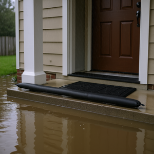 Sacs de protection contre les inondations sans sable 5 x 0,7 pieds, sacs absorbants pour la prévention des inondations et la sécurité aquatique domestique - Product Image 2