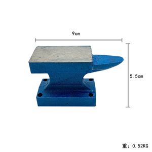 Soporte de yunque de forma irregular hecho a mano, almohadilla de martilleo de yunque de acero, tablero de almohadilla de Metal DIY, equipo de herramientas de joyería - Product Image 2
