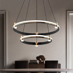 โคมไฟระย้าสไตล์นอร์ดิก โพสต์โมเดิร์น มินิมอล สำหรับห้องนั่งเล่น ห้องรับประทานอาหาร ห้องนอน ทรงกลม ขนาดกลาง - Product Image 5