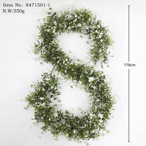 Ghirlande di Fiori Rosso <span class=keywords><strong>Vino</strong></span> per Matrimoni, Decorazioni Sospese, Composizioni Floreali Rosso <span class=keywords><strong>Vino</strong></span>, Ghirlande di Fiori Rosa e Bianchi all'Ingrosso - Product Image 4