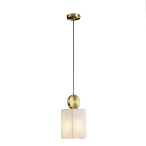 Lustre de chevet LED de luxe en <span class=keywords><strong>cuivre</strong></span> <span class=keywords><strong>et</strong></span> albâtre naturel, style Wabi-Sabi, hauteur réglable, garantie 2 ans, facile à installer - Product Image 5
