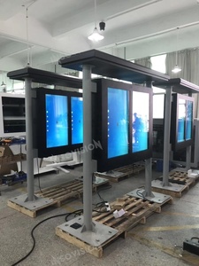 จอแสดงผล LCD แบบ Capacitive Insovision 4000Nits ป้ายดิจิทัลกันน้ำติดตั้งบนเสาสำหรับร้านอาหาร จอแสดงผลวิดีโอแบบ Totem - Product Image 4