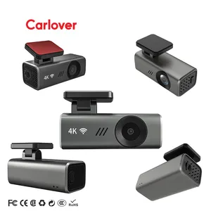 Carlover 4K Single Len Dash Cam Caméra de voiture Caméra de bord pour voitures WiFi Caméra Dvr de voiture