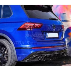 Difusor de Parachoques Trasero para Auto, Spoiler Negro Brillante, Pieza de Modificación para Volkswagen Tiguan R 2022-2024, Accesorios para Auto - Product Image 3
