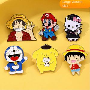 Insignia de Metal Original Estilo Anime en Stock de Fábrica - Suministro Comercial a Granel con Opciones Personalizables para Pedidos de Comerciantes - Product Image 2