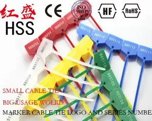 Ikat Zip berwarna kawat tulis Label kabel Tag tanda nilon mengunci sendiri ikatan plastik kabel jaringan tali kawat penanda ikat kabel 4.8X250