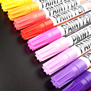 ปากกาสีน้ำหมึกถาวร สำหรับซ่อมรถยนต์ เขียนบนกระจก กระดาษ ใช้ได้ทั้งภายนอกและภายในอาคาร - Product Image 5