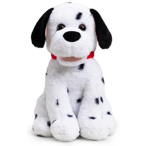 Nouvelle conception : Peluche Dalmatien en position assise, animaux en peluche doux, chiots personnalisés en peluche avec rembourrage en coton PP - Product Image 1